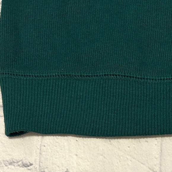 Boys Green Dinosaur Christmas Quarter Zip Knitting Sweater (VGUC - Size 4) - Picture 5 of 5